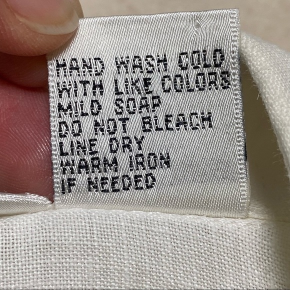 Richard Malcolm Shirt Women’s Size Small White Irish Linen button up Shirt - Picture 11 of 12